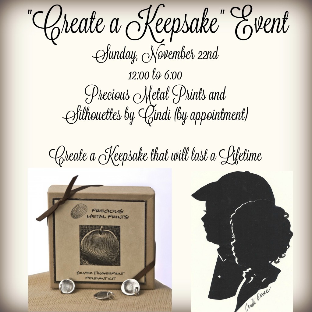 Create a Keepsake Event