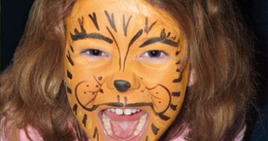 Face Painting with GlitteRee at Safari Champ