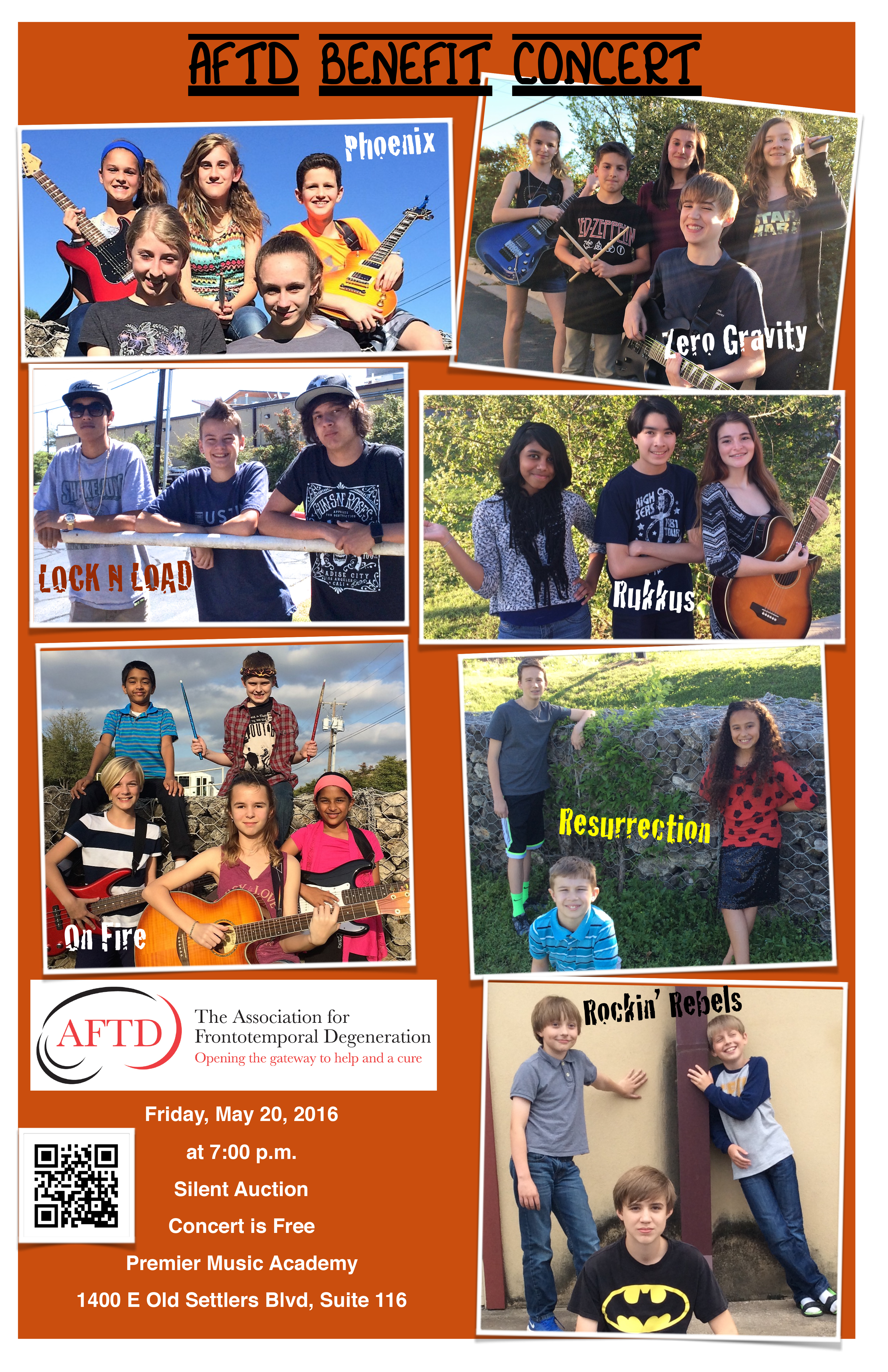 Benefit Concert at Premier Music Academy 