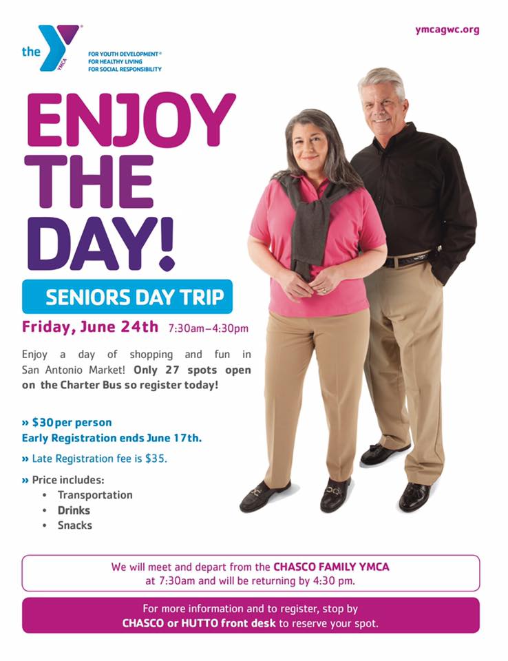 YMCA Seniors Day Trip