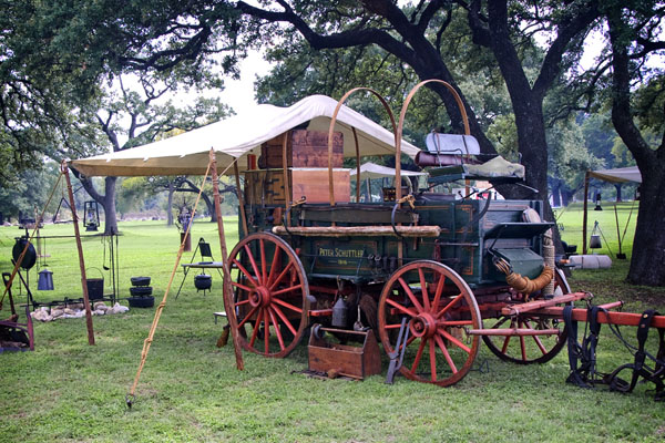 Chuckwagon Dinner at Old Settler's Park