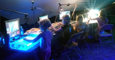 Edge of Imagination Station at the Library