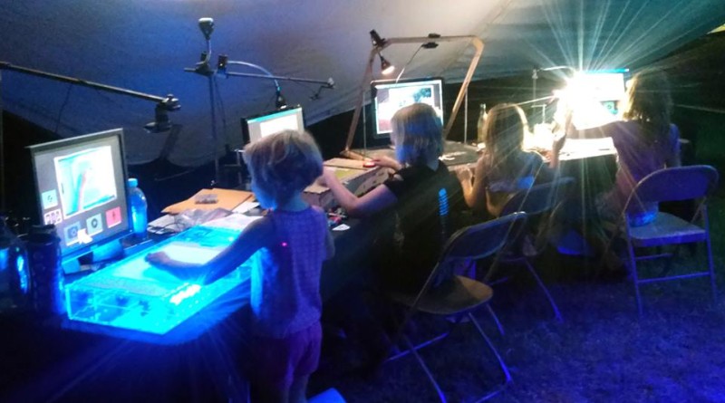 Edge of Imagination Station at the Library