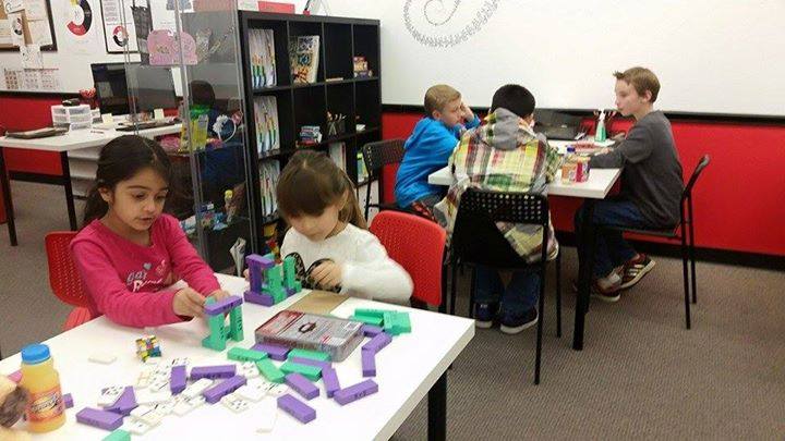 Mathnasium Game Day at the Library