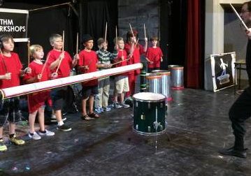 Tween Rhythm Workshop at the Library