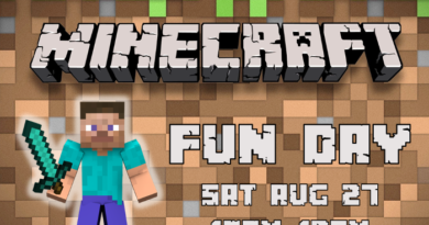 Minecraft Fun Day at Kaleidoscope Toys