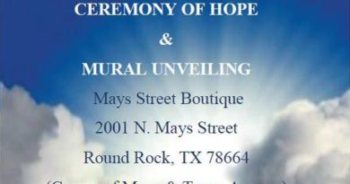 Ceremony of Hope and Mural Unveiling
