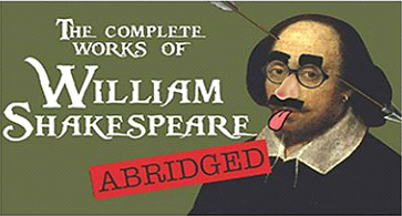 Sam Bass Community Theatre presents "The Complete Works of William Shakespeare (Abridged)"