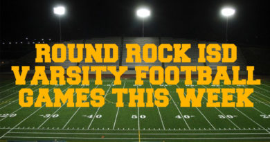 Round Rock ISD High School Varsity Football Games