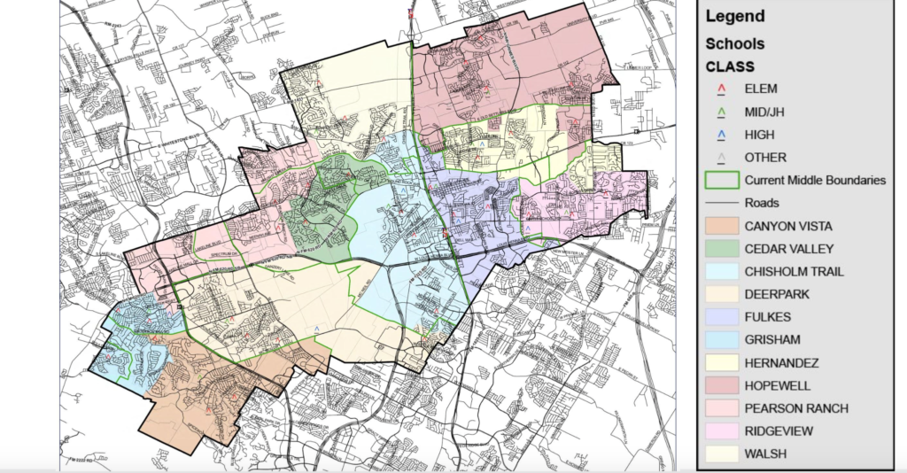 New RRISD Middle School Alignment Recommendations
