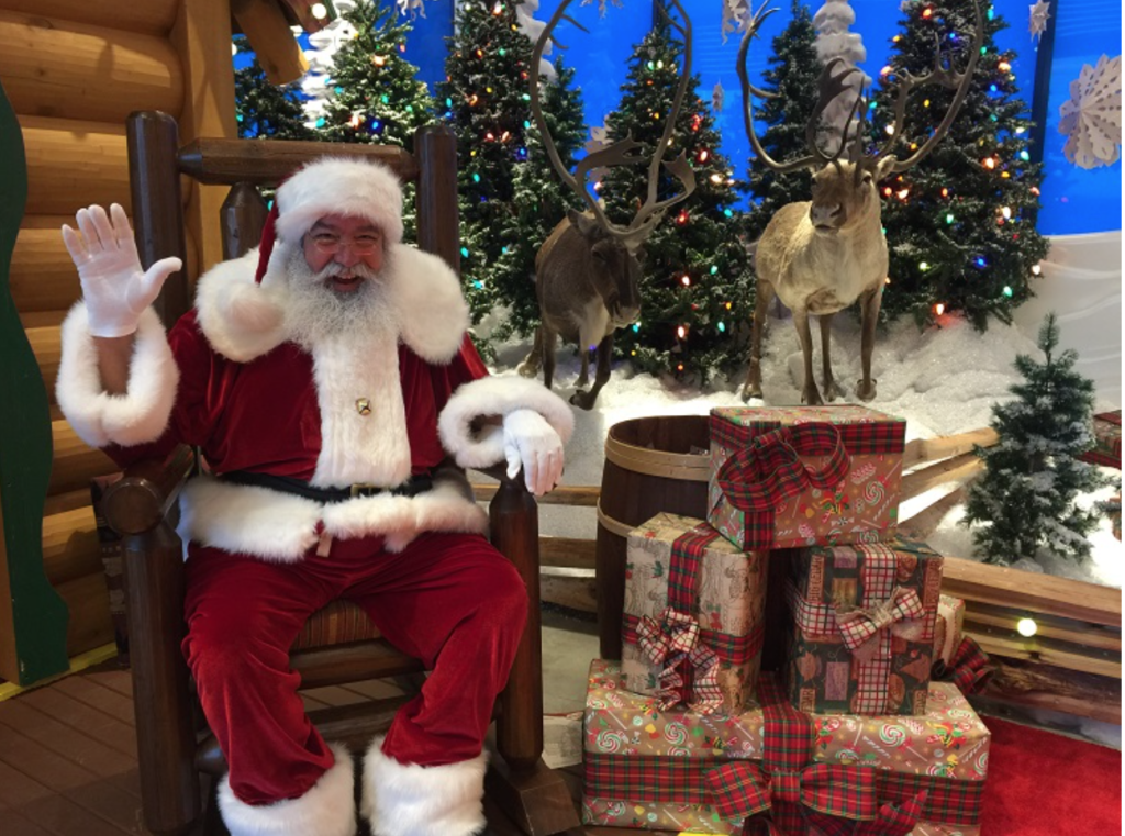 Santa Claus at Bass Pro Shops