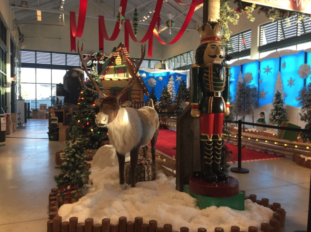 Santa Claus at Bass Pro Shops