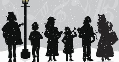 Caroling with Hernandez Middle School Musicians