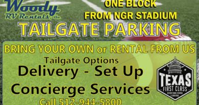 Tailgate at the Super Bowl with Woody RV Rentals