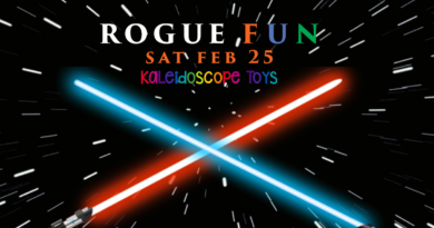 Rogue Fun Star Wars Party at Kaleidoscope Toys