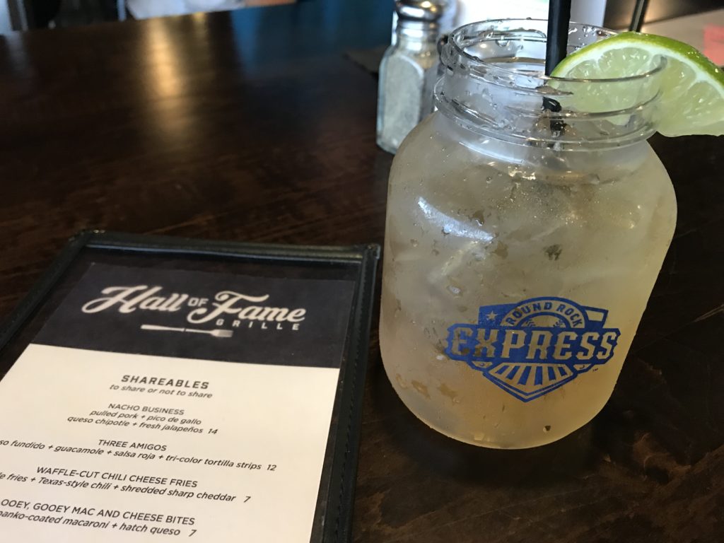 Express Mule at the Hall of Fame Grille at the Intel Club at Dell Diamond