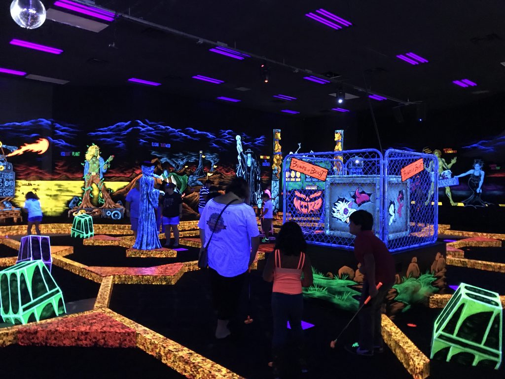Monster Mini Golf and Laser Challenge in Round Rock 