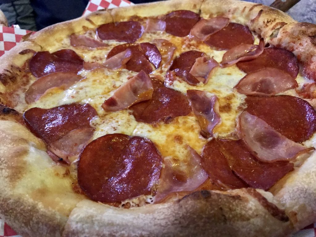 Pizza from Slap Box Pizzicheria