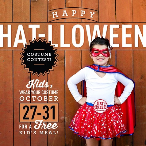 Kids Eat Free on Halloween in Round Rock