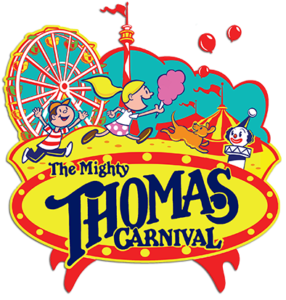 The Mighty Thomas Carnival logo courtesy of The Mighty Thomas Carnival