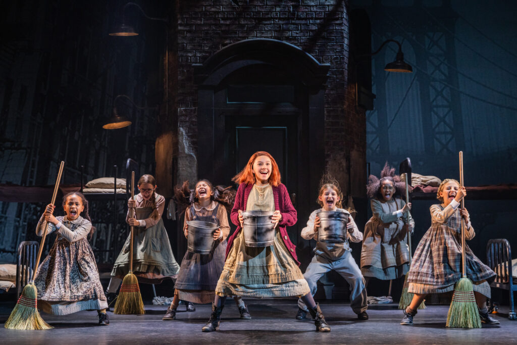 Picture from the play Annie