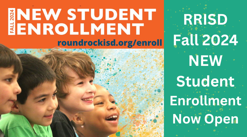 RRISD New Student Enrollment header