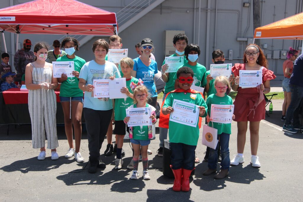 Award winners from Children's Business Fair 2021