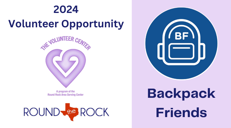 2024 Volunteer Opportunity: Backpack Friends