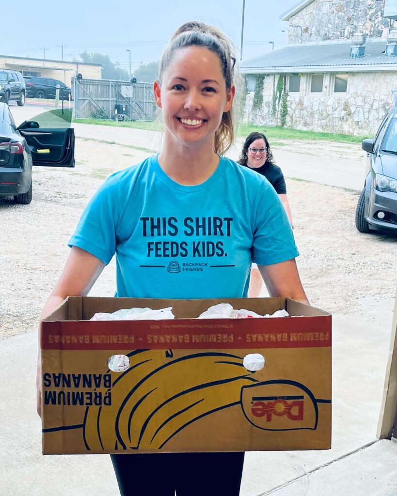 Backpack Friends volunteers