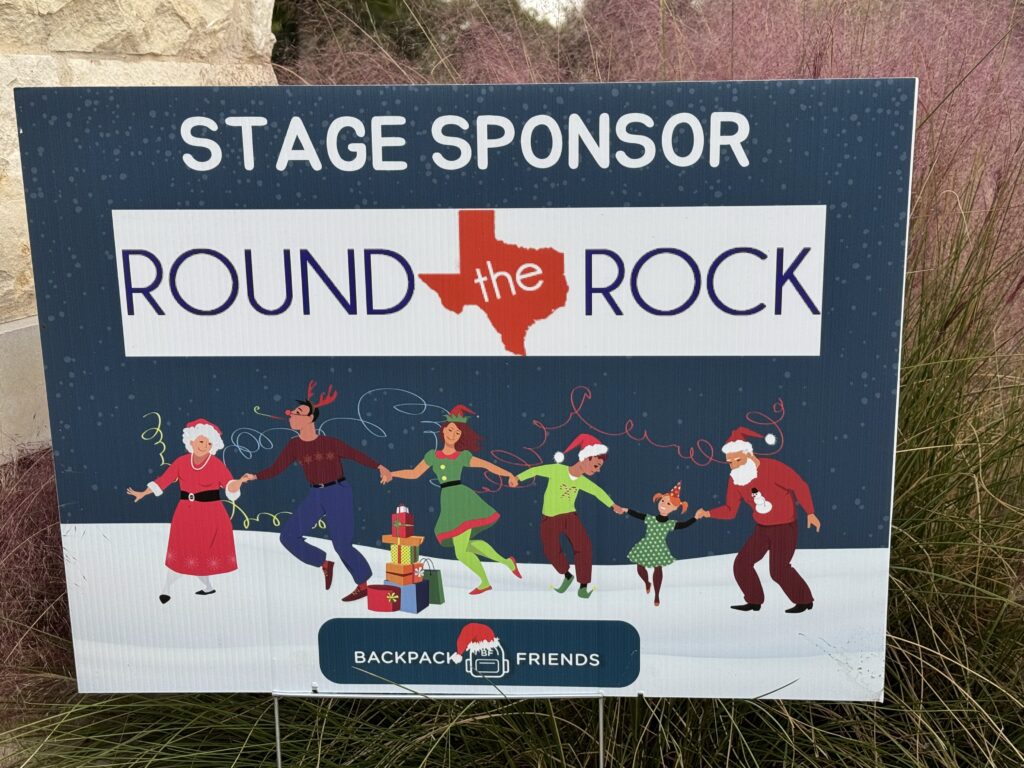 RTR sponsorship sign