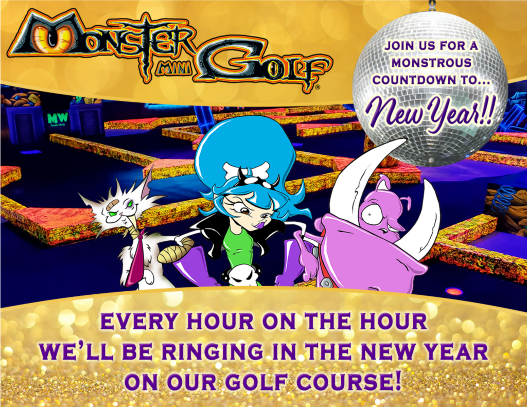 2025 NYE Monster Mini Golf