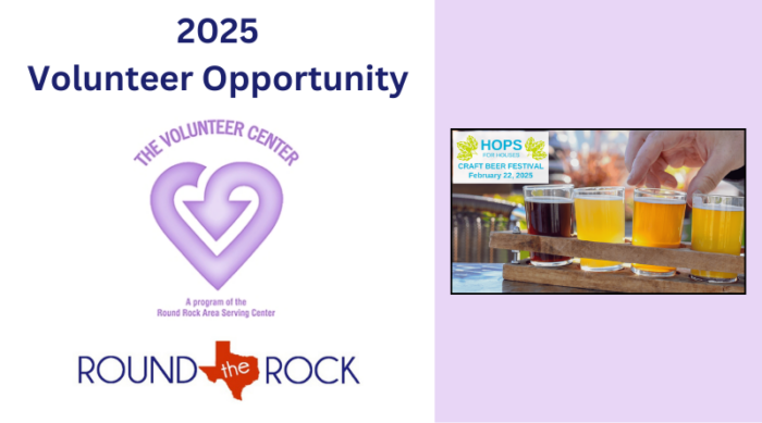 2025 Volunteer Opportunity: Hops for Houses