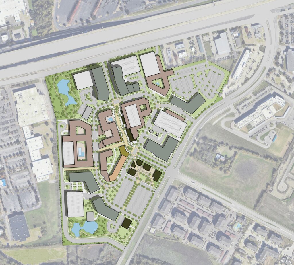 Master Plan Map, courtesy of The District