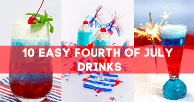 Cheers to the 4th! 10 Easy Patriotic Drinks