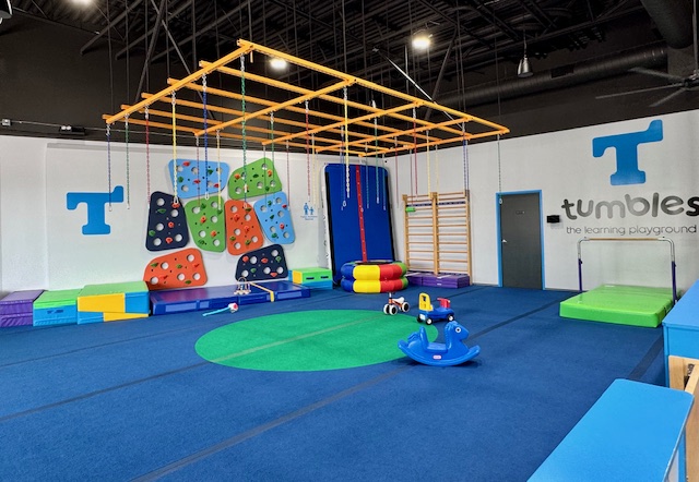 Tumbles Round Rock gym floor
