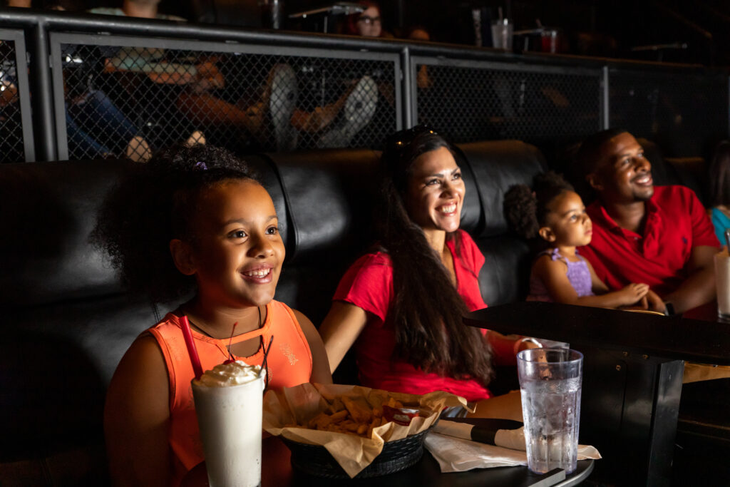 Flix Brewhouse - family at the movies