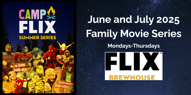 June and July 2025 Family Movie Series Header